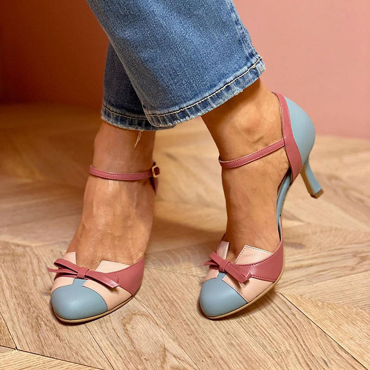 Zapatos de salón Alessia Madrid Eléana con tacón alto y diseño elegante, ideales para comodidad y estilo en ocasiones formales.