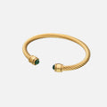 Pulsera ajustable Adelaide de Alessia Madrid con diseño elegante y detalles finos, en tonos metálicos.