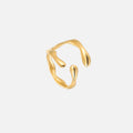 Anillo deslizante ajustable de la marca Alessia Madrid, con diseño elegante y detalles metálicos en la imagen.