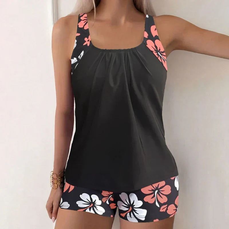 Bañador de dos piezas Ravina de Alessia Madrid, en color vibrante con diseño moderno y ajustado para mujer.