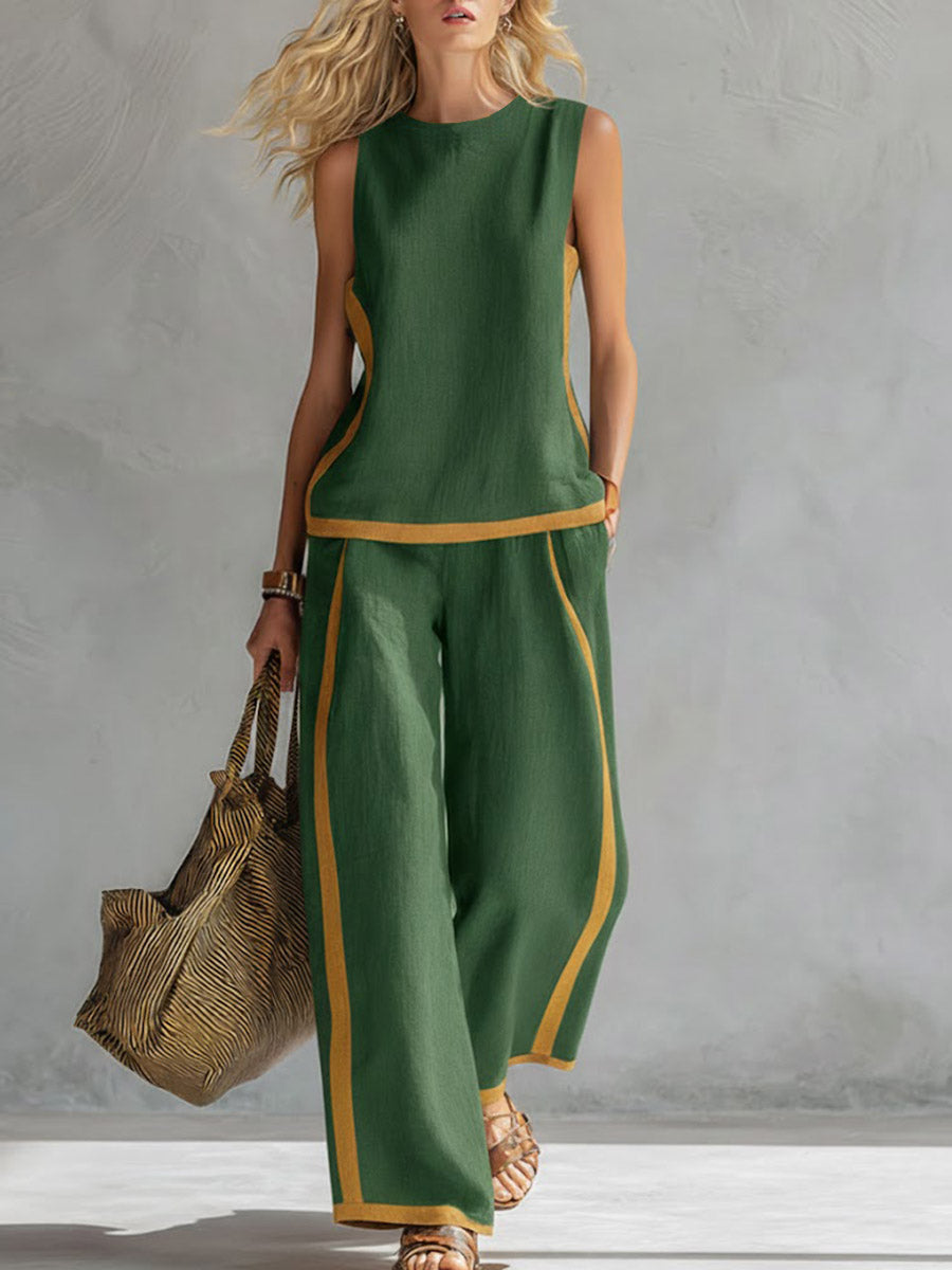 Conjunto deportivo de dos piezas Giovanna de Alessia Madrid, ropa deportiva elegante y cómoda para mujer.
