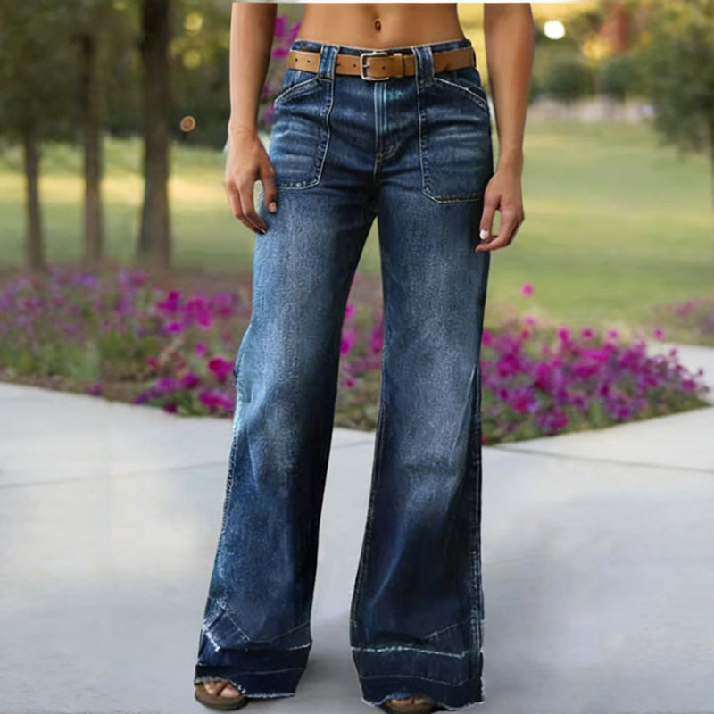 Leire | Wide legs Jeans - Alessia Madrid
